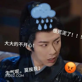 生气，莫挨老子 一念关山 影视追剧 搞笑表情 刘诗诗 刘宇宁