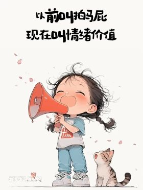 以前叫拍马屁,现在叫情绪价值 小女孩 笑死了 搞笑文案