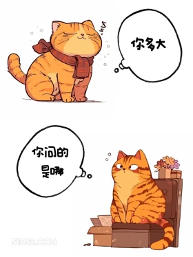 你问的是哪 猫猫 高情商答复 你多大了 搞笑文案