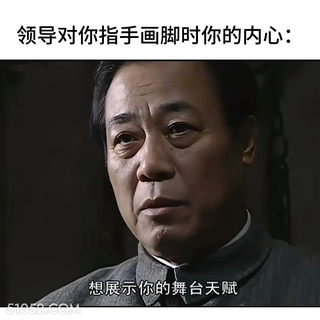 领导对你指手画脚时你的内心 潜伏 影视追剧 搞笑表情 打工人版