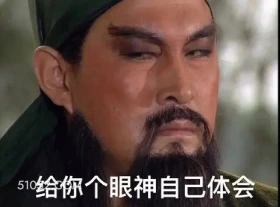 给你个眼神自己体会 三国演义 影视追剧 搞笑表情 四大名著