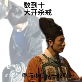 数到十,大开杀戒 神探狄仁杰 影视追剧 搞笑表情 狄仁杰 元芳