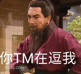 你tm在逗我 三国演义 影视追剧 搞笑表情 东汉末年