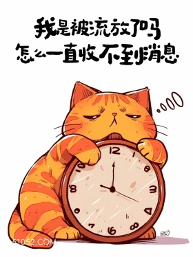 我是被流放了吗，一直收不到消息 猫猫 皮一下 搞笑文案