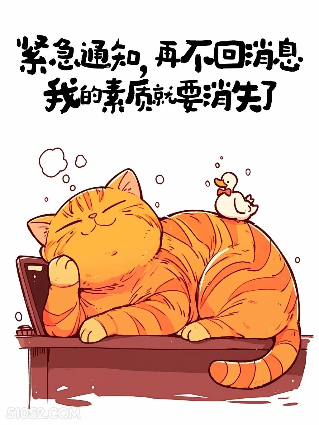再不回消息我的素质就要消失了 猫猫 皮一下 搞笑文案