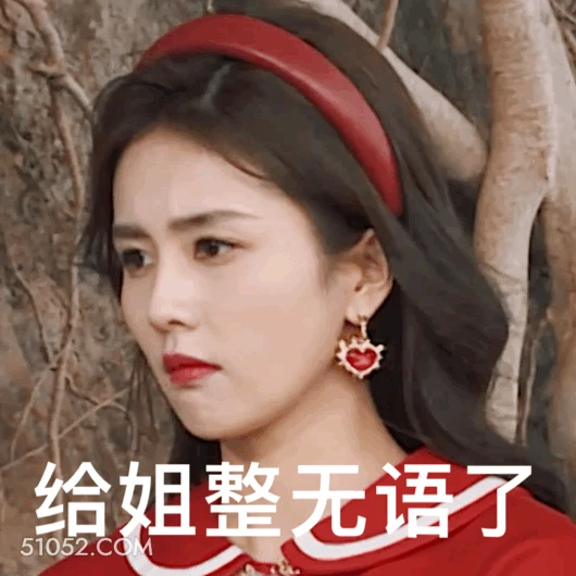 给姐整无语了 白鹿 白梦妍 演员 模特 无语