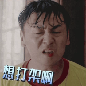 想打架啊 雷佳音 雷小雷 明星 演员 生气