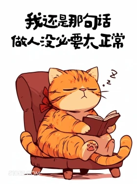 做人没必要太正常 猫猫 加好友 搞笑文案