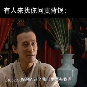 有人来找你问责背锅 大明王朝 影视追剧 搞笑表情 打工人