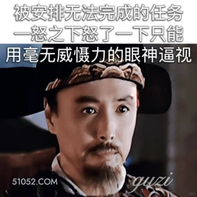 被安排无法完成的任务一怒之下怒了一下 大明王朝 影视追剧 搞笑表情