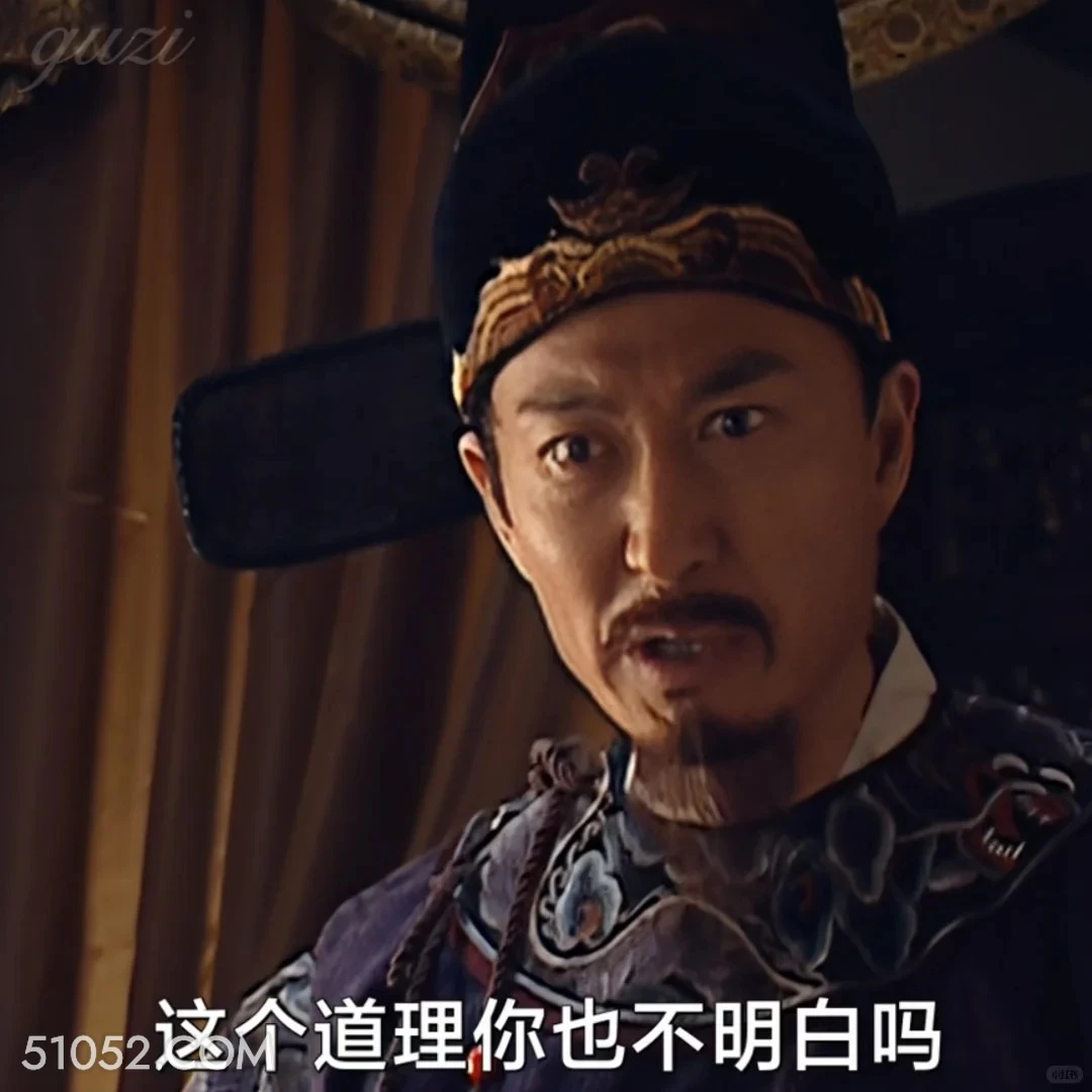 这个道理你也不明白吗 大明王朝 影视追剧 搞笑表情 陈宝国