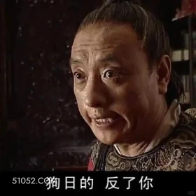 狗日的,反了你 大明王朝 影视追剧 搞笑表情