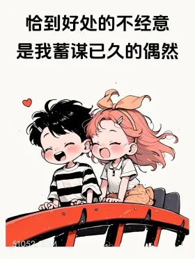 恰到好处的不经意是蓄谋已久的偶然 情侣 七夕节 朋友圈文案