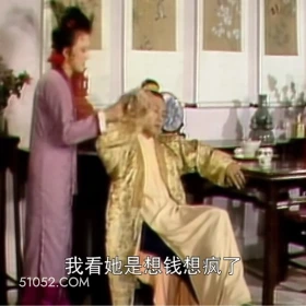 我看她是想钱想疯了 红楼梦 影视追剧 搞笑表情 林黛玉
