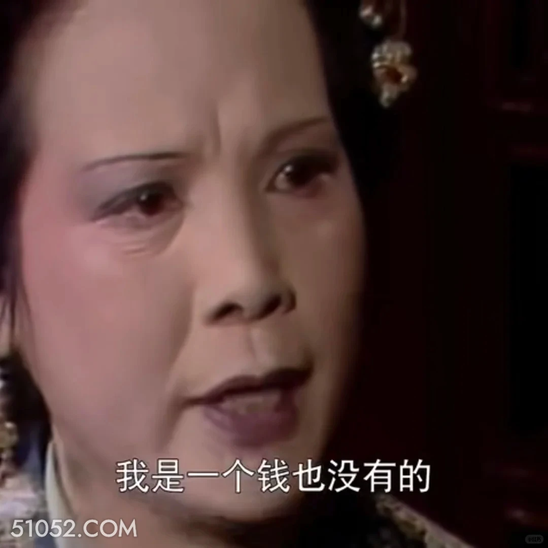 我是一个钱也没有的 红楼梦 影视追剧 搞笑表情 林黛玉
