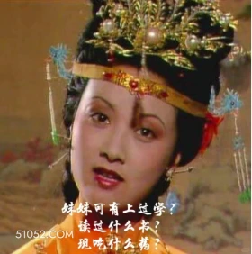 妹妹可有上过学 红楼梦 影视追剧 搞笑表情 王熙凤