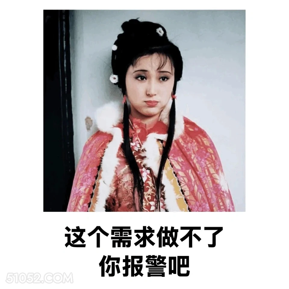 这个需求做不了，你报警吧 红楼梦 影视追剧 搞笑表情 林黛玉 打工人