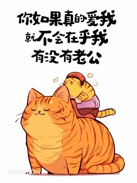 你如果真的爱我就不会在乎我有没有老公 猫猫 笑死了 发朋友圈 搞笑文案