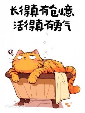 长得真有创意 猫猫 怼人 搞笑文案