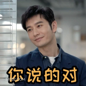 你说的对 黄晓明 明星 演员 歌手 认同