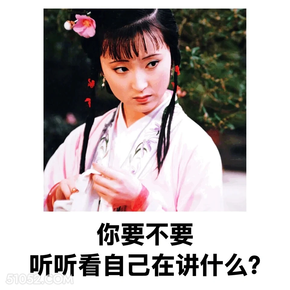 你要不要听听自己在讲什么 红楼梦 影视追剧 搞笑表情 林黛玉 打工人