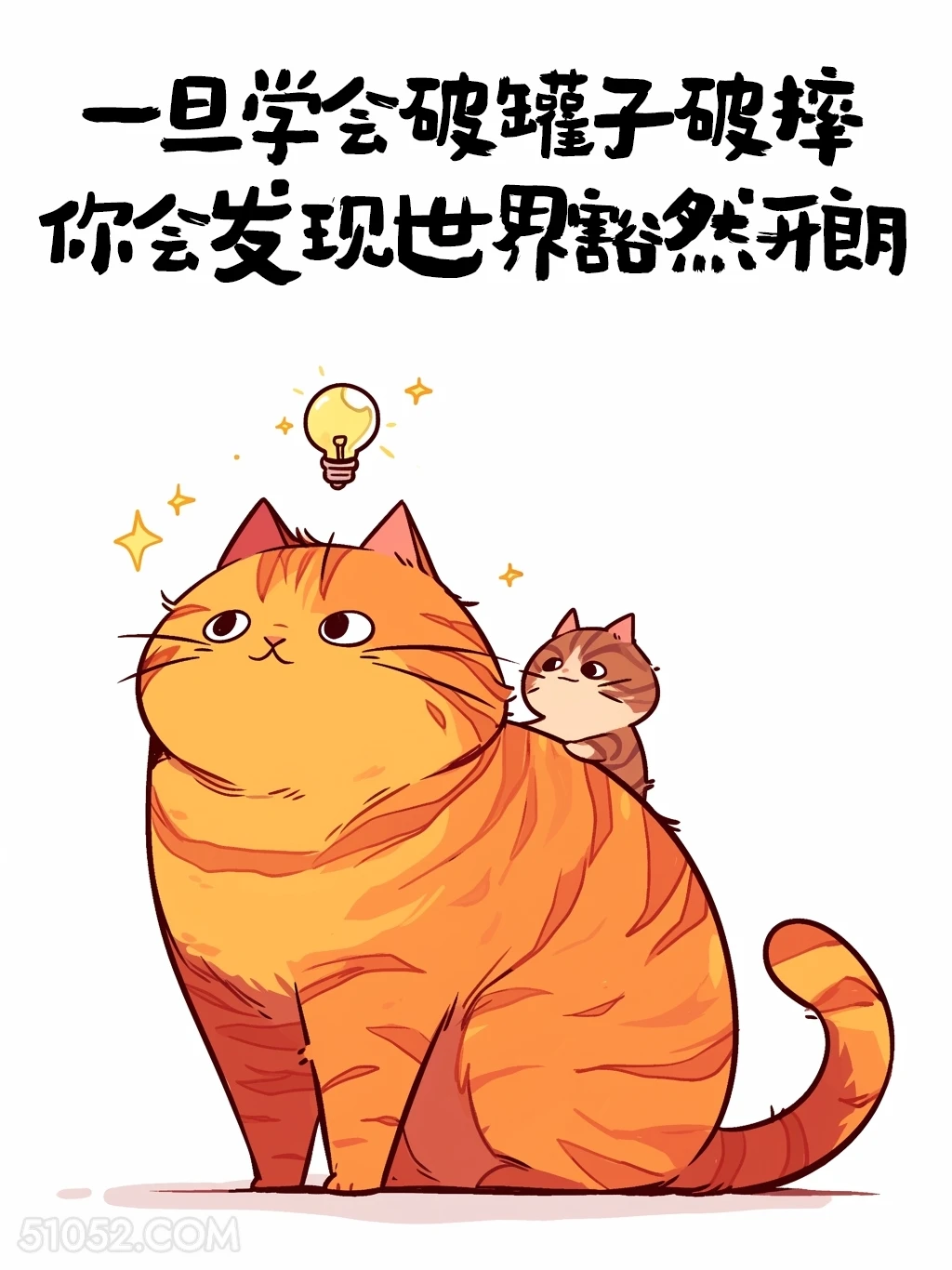 一旦学会破罐子破摔，会发现世界豁然开朗 猫猫 歪理 搞笑文案