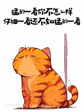 猛的一看你一怎么样，仔细一看还不如猛的一看 猫猫 笑死了 搞笑文案