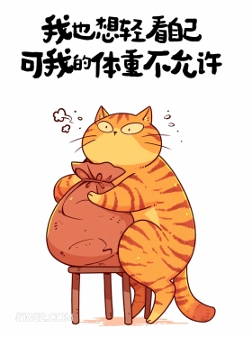 我也想轻看自己，但体重不允许 猫猫 歪理 搞笑文案