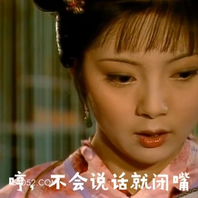 不会说话就闭嘴 红楼梦 影视追剧 四大名著 曹雪芹 搞笑表情