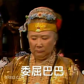 委屈巴巴 红楼梦 影视追剧 四大名著 曹雪芹 搞笑表情