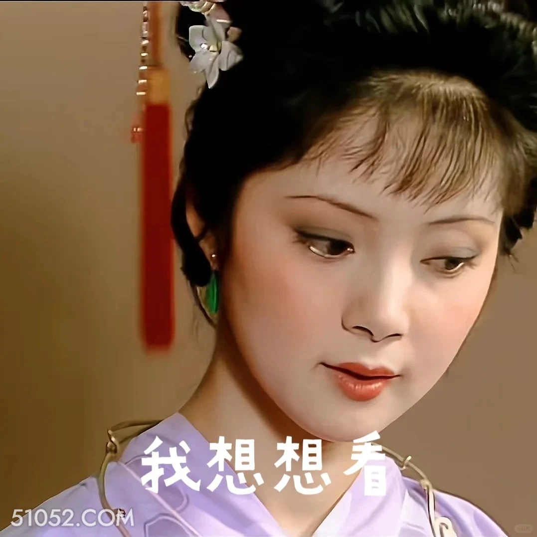 我想想看 红楼梦 影视追剧 四大名著 曹雪芹 搞笑表情