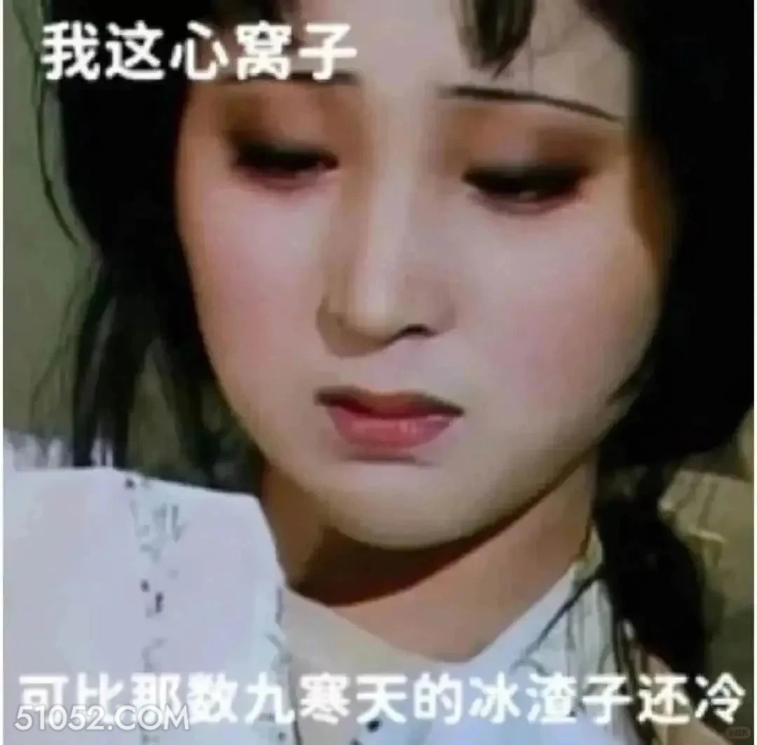 我这心窝子比那九寒天的冰碴子还冷 红楼梦 影视追剧 四大名著 曹雪芹 搞笑表情