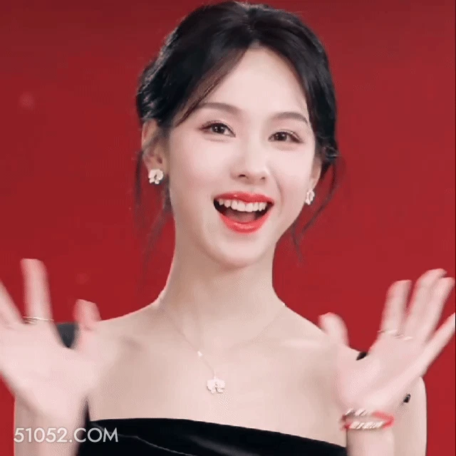 鼓掌 陈都灵 明星 演员 打招呼