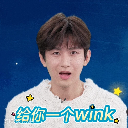 给你一个wink 成毅 傅诗淇 明星 演员 可爱