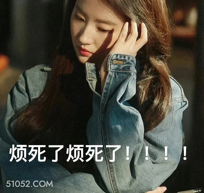 烦死了 去有风的地方 影视追剧 高校表情 刘亦菲