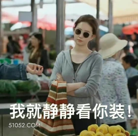 我就静静看你装 去有风的地方 影视追剧 搞笑表情 刘亦菲