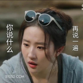你说什么，再说一遍 去有风的地方 影视追剧 搞笑表情 刘亦菲