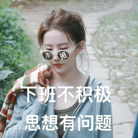 下班不积极，思想有问题 去有风的地方 影视追剧 搞笑表情 刘亦菲
