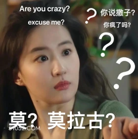 啥？ 去有风的地方 影视追剧 高校表情 刘亦菲