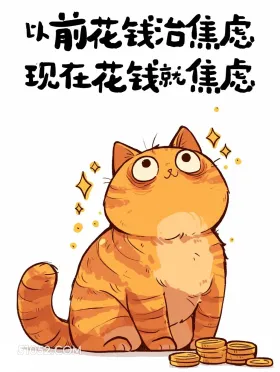 搞笑消费降级文案 猫猫 消费降级 搞笑文案