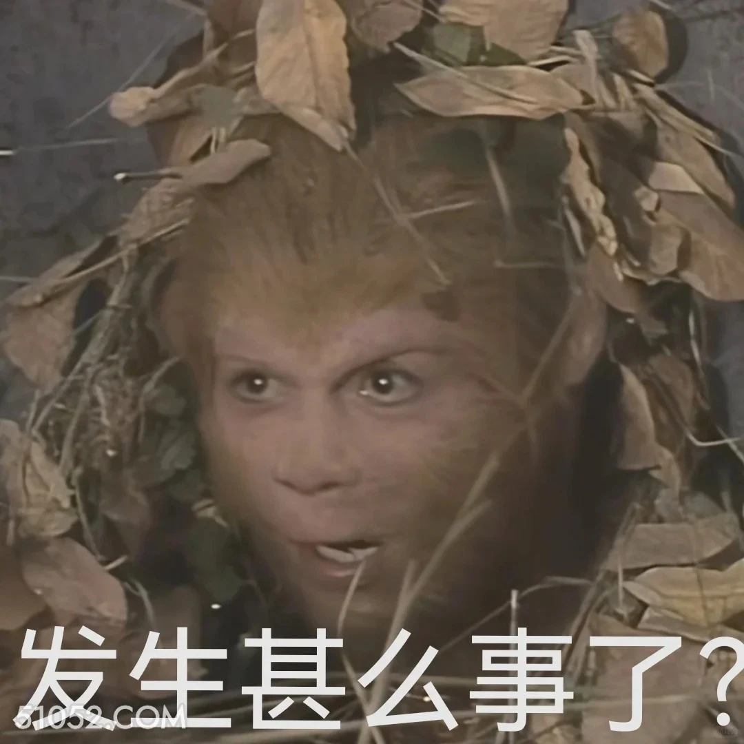 发生什么事了 西游记 影视追剧 搞笑表情 四大名著