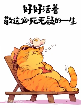 好好活着，敬必死无疑的一生 猫猫 神反转 搞笑文案