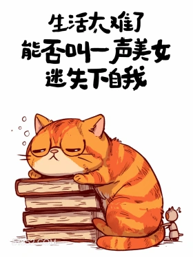 生活太难，能否叫声美女迷失下自我 猫猫 笑死了 搞笑文案