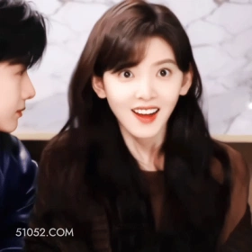 惊喜 章若楠 明星 演员 害羞