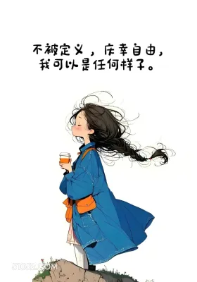 不被定义，我可以是任何样子 小女孩 人间清醒 走心文案