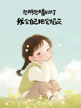 让某人心疼你的句子 小女孩 心疼 走心文案 发朋友圈