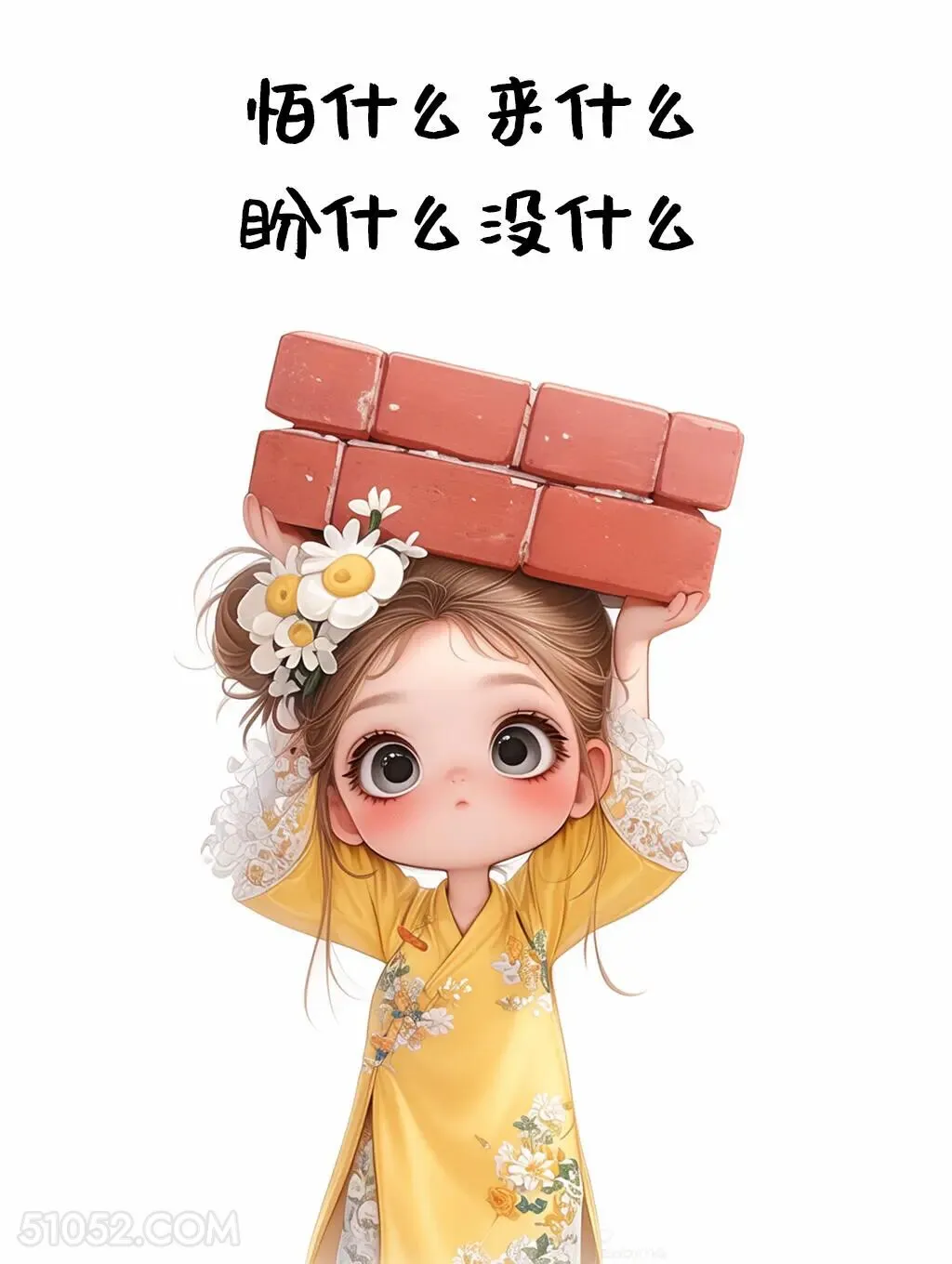 怕什么来什么，盼什么没什么 小女孩 我累了 走心文案