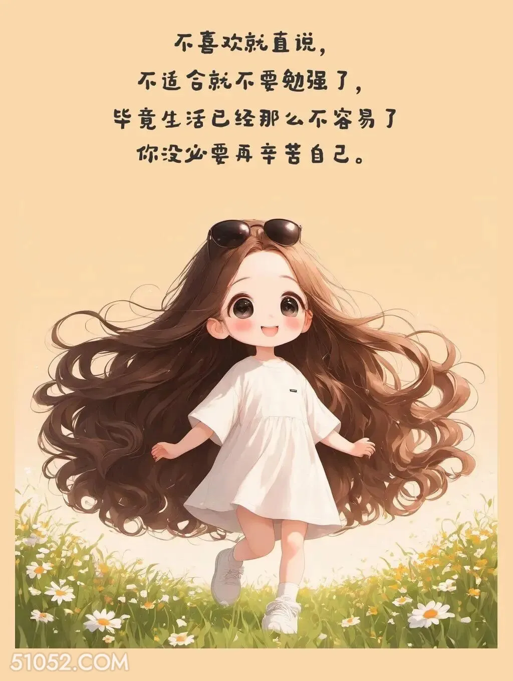 不喜欢就直说，不合适就别勉强 小女孩 撩人 走心文案