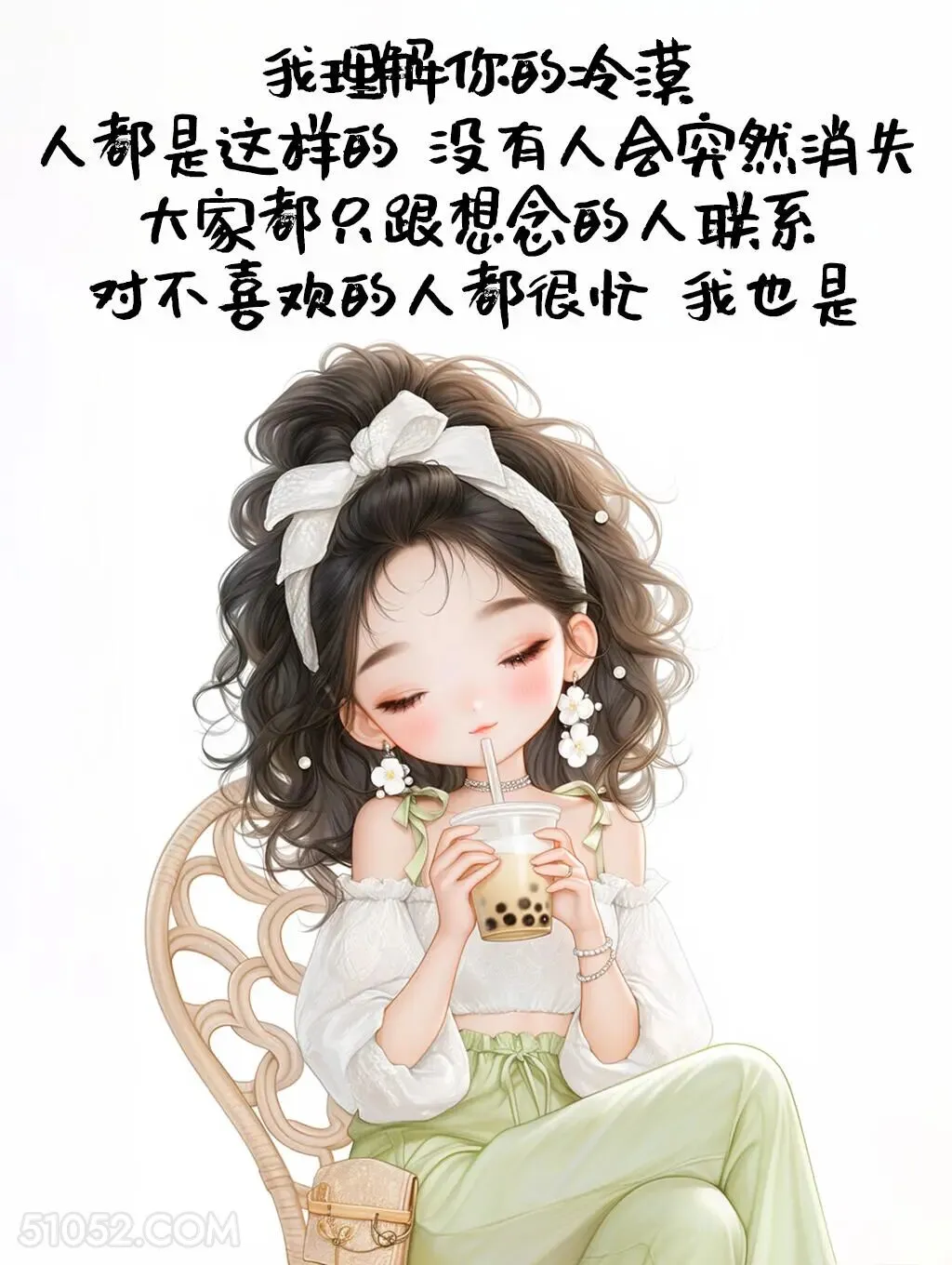 没有人会突然消失，大家只会跟想念的人联系 漂亮女孩 发朋友圈 走心文案