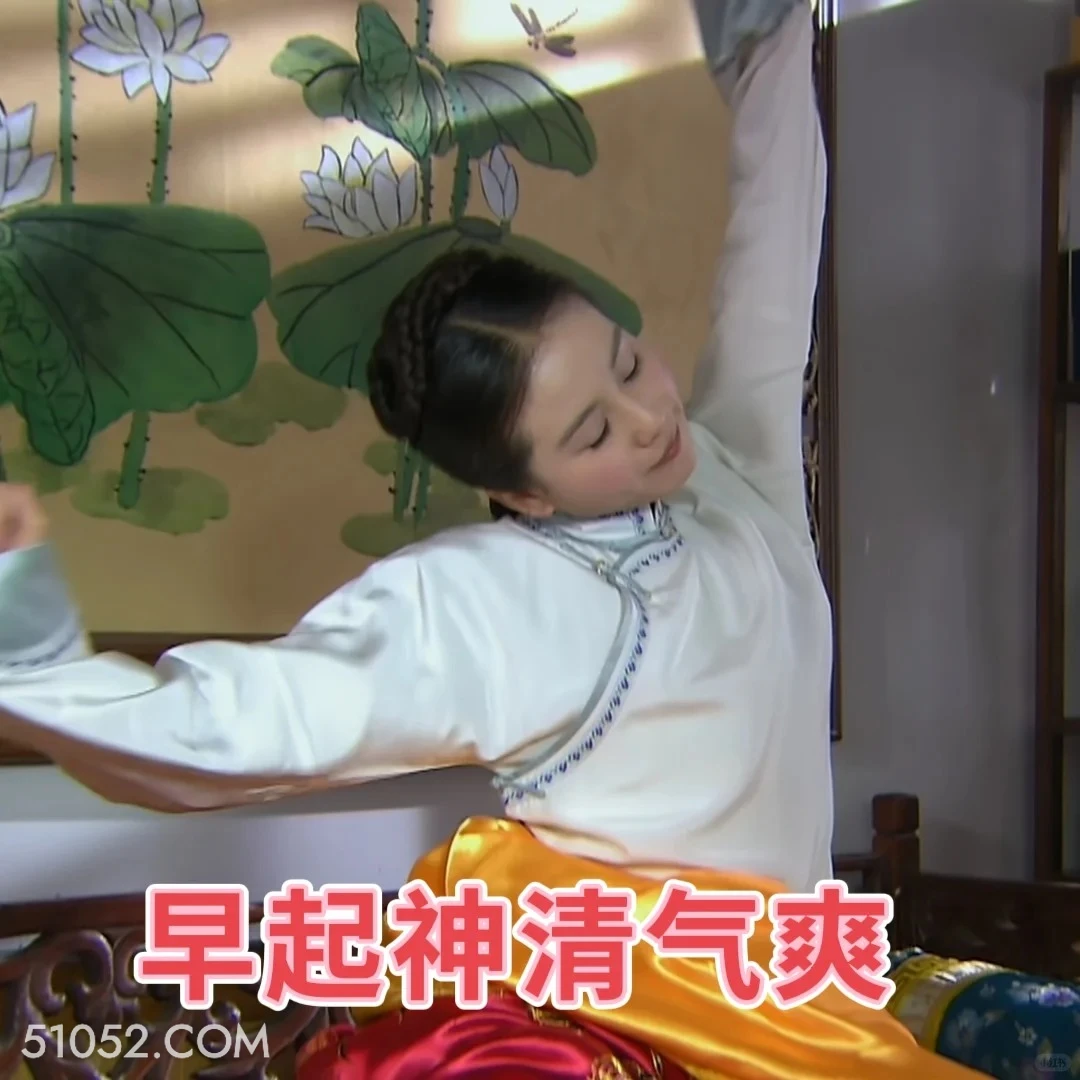 早起神清气爽 步步惊心 影视追剧 搞笑表情 刘诗诗 吴奇隆
